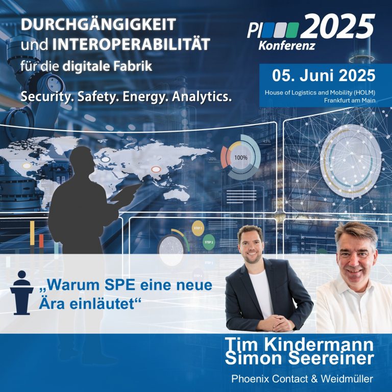 PI-Konferenz 2025: Durchgängigkeit und Interoperabilität für die digitale Fabrik